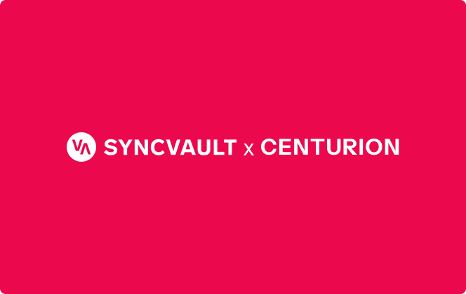 SyncVault x Centurion